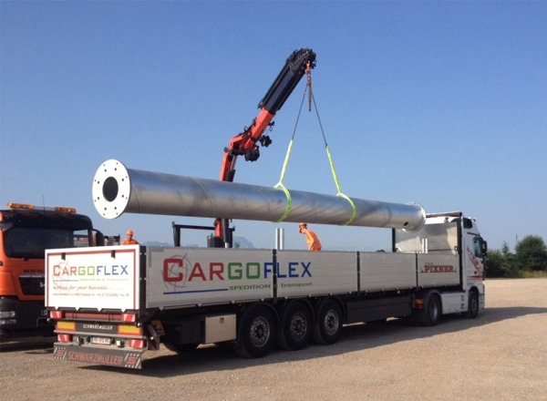 Cargoflex Sattel beim Beladen